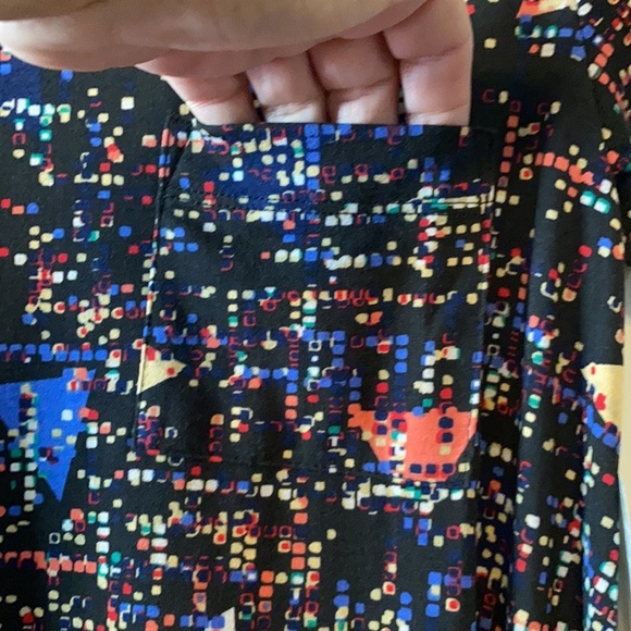 LuLaRoe woman’s dress Carly size XS multicolored - Picture 5 of 12